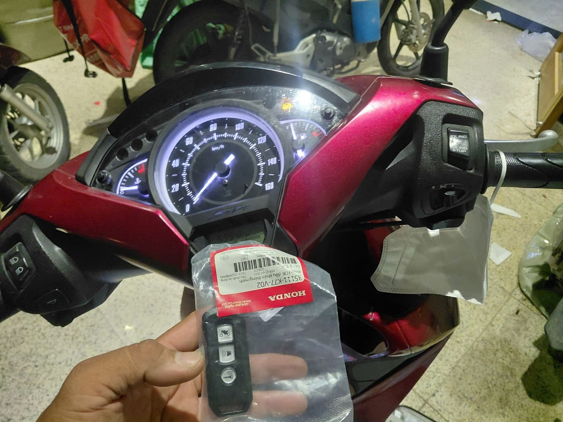 SH mất smartkey