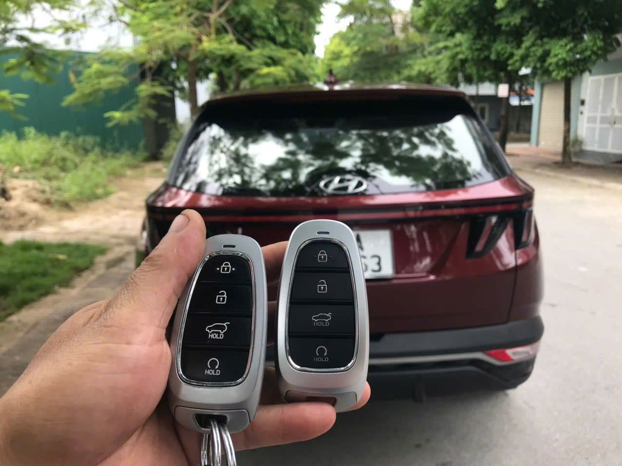 Smartkey ô tô Hyundai