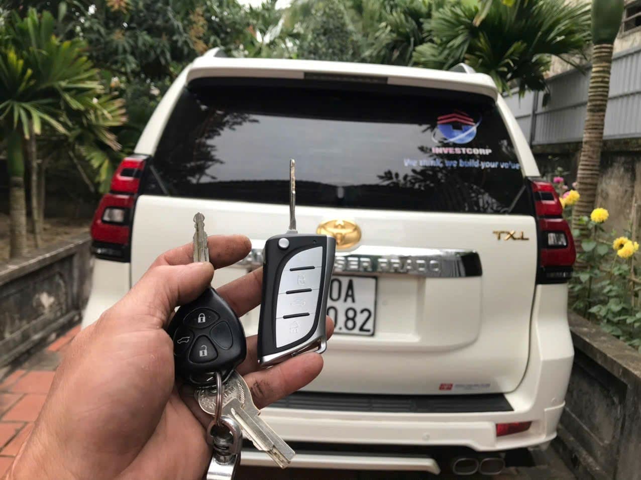 Smartkey ô tô Toyota